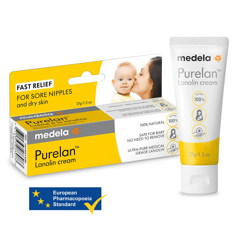 Medela PureLan, lanolinezalf voor wratten, 7 g