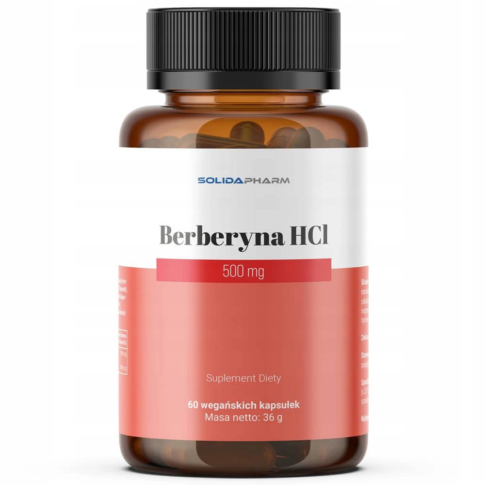 Solida Pharm Berberin HCI 500 mg, 60 Kapseln