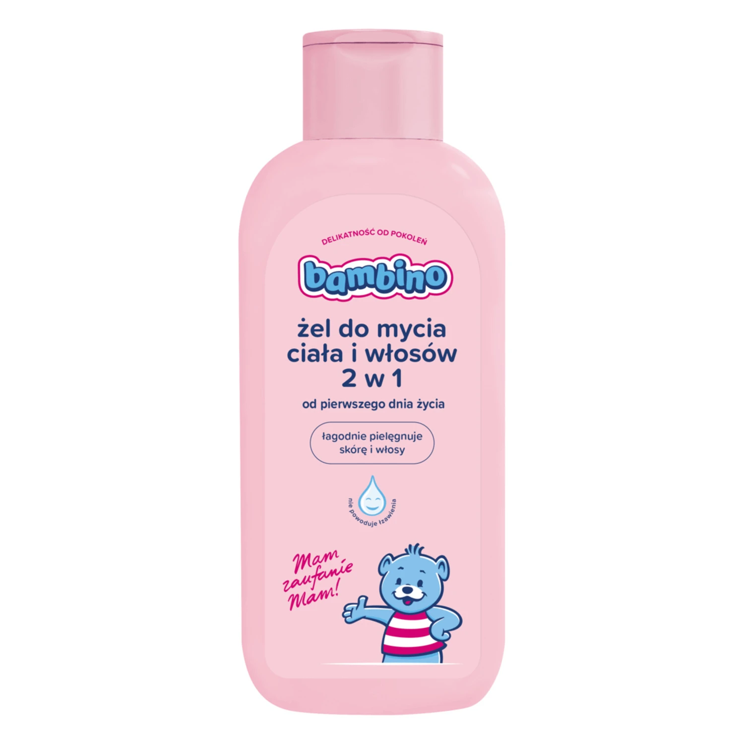 Bambino, Körper- und Haarwaschgel 2in1, vom ersten Lebenstag an, 400 ml