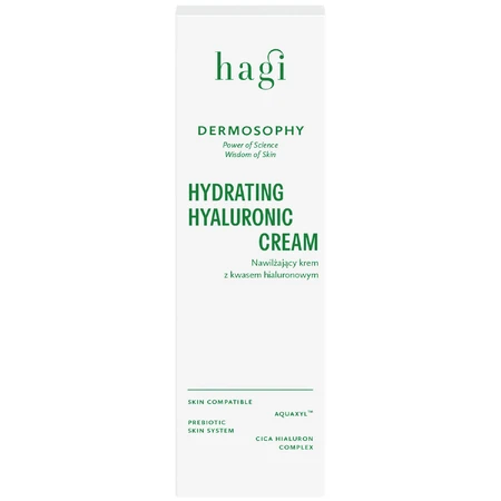 Hagi Dermosophy, crème hydratante à l'acide hyaluronique, 50 ml