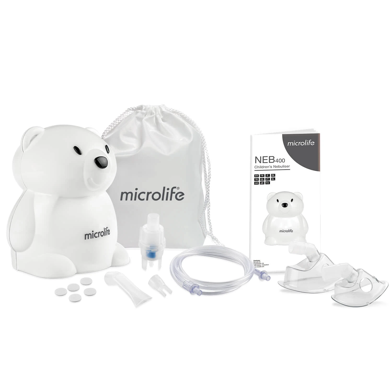 Microlife NEB 400, pneumatischer Kolbeninhalator für Kinder