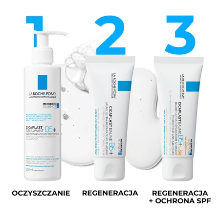 La Roche-Posay Cicaplast Gel Lavant B5+, gel limpiador calmante, 200 ml