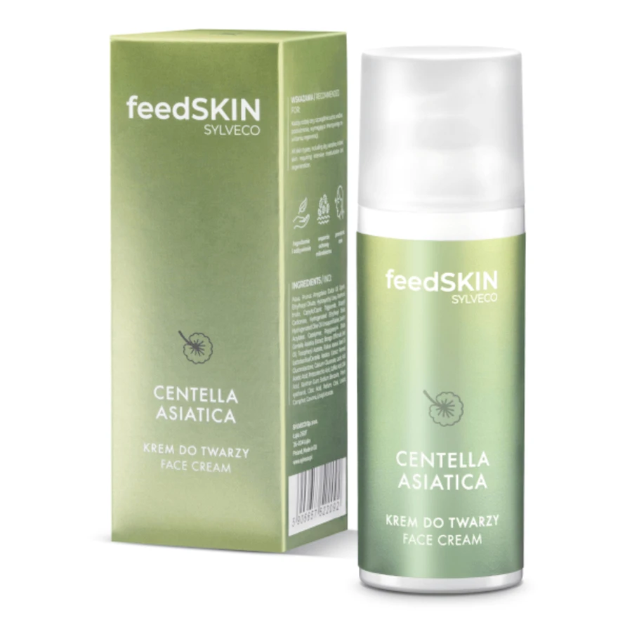 Sylveco FeedSkin Centella Asiatica, Gesichtscreme mit Centella Asiatica, 50 ml