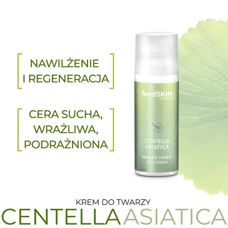 Sylveco FeedSkin Centella Asiatica, Gesichtscreme mit Centella Asiatica, 50 ml