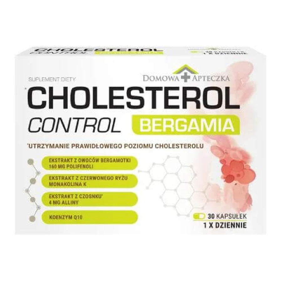 Home Farmacia Control Colesterol Bergamia, 30 cápsulas