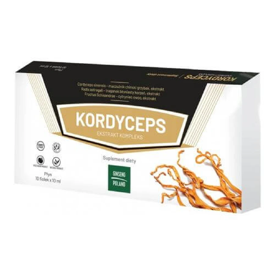 KORDYCEPS-Extraktkomplex flüssig, 10x 10 ml