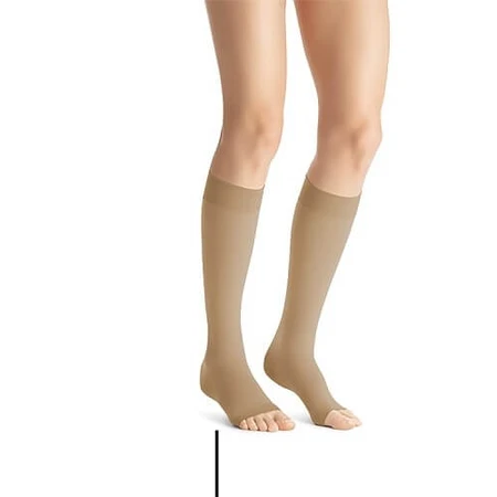 JOBST OPAQUE lange Kompressionskniestrümpfe CCL1 natur, Größe 6 OP