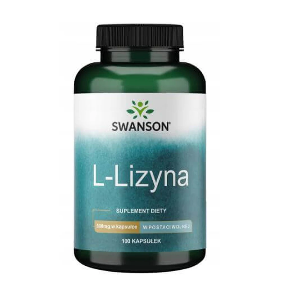 SWANSON L-Lysin 500mg, 100 Kapseln
