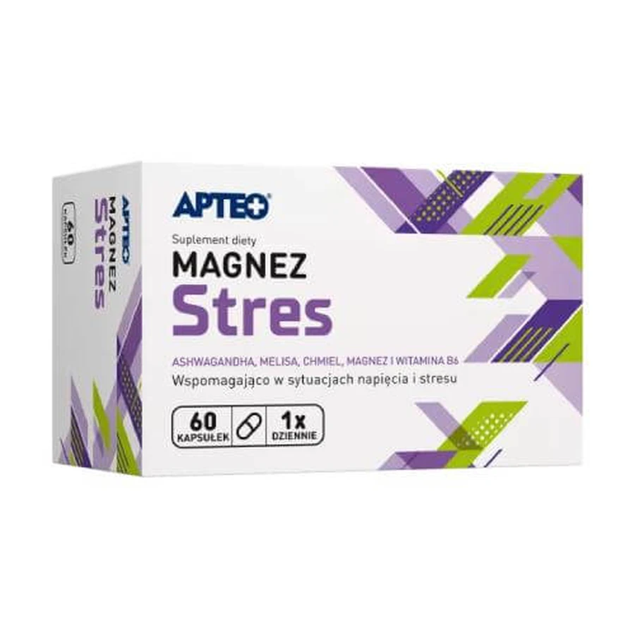 Magnesio Stress APTEO, 60 capsule