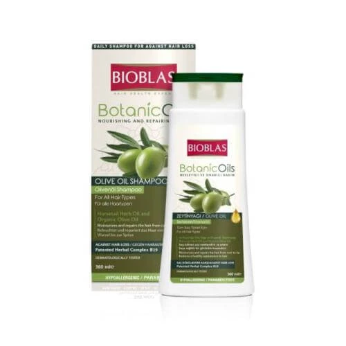 BIOBLAS Olivenöl Shampoo, 360ml