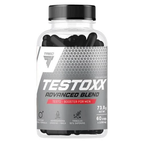 Trec Testoxx Testosteron-Booster, 60 Kapseln