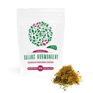 LOREM VIT Balans Hormonalny Naturalna mieszanka ziołowa, 50g