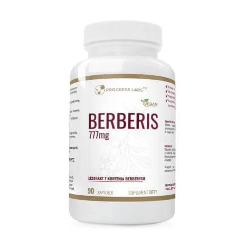 Fortschritt Labs Berberis Berberiswurzel-Extrakt 777 mg, 90 Kapseln