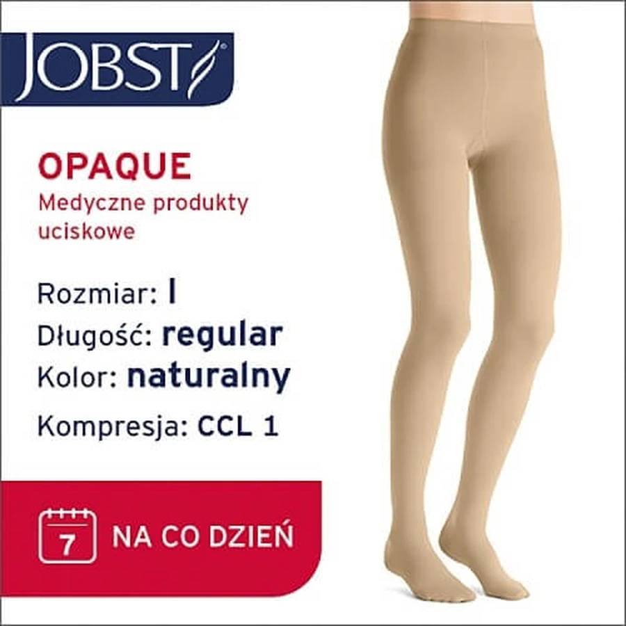 JOBST OPAQUE Kompressionsstrumpfhose CCL1 natur, Größe 1 ZP