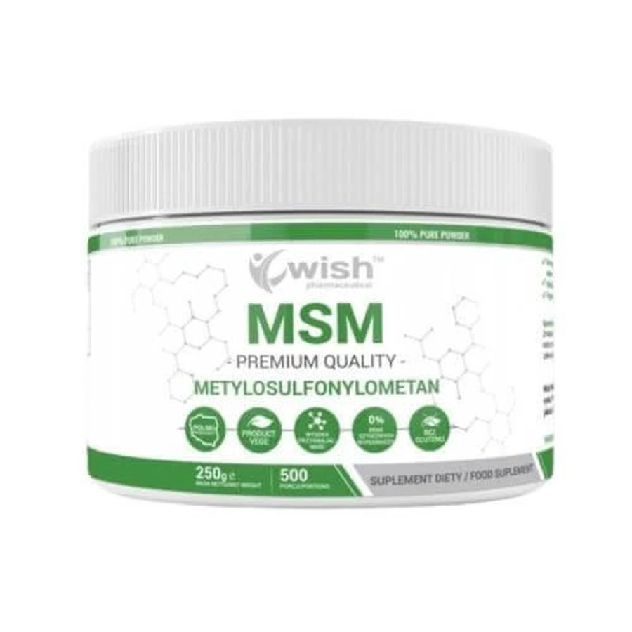 WISH Pharmazeutisches MSM Bio-Schwefel, 250g