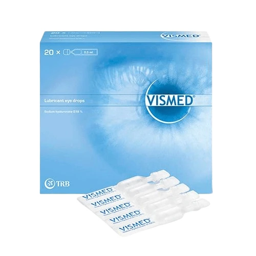 Vismed Augenfeuchtigkeitstropfen 0,18% - 20 Minims x 0,3ml