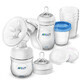 Pompa de san manuala si set de depozitare a laptelui, SCD221/00, Philips Avent