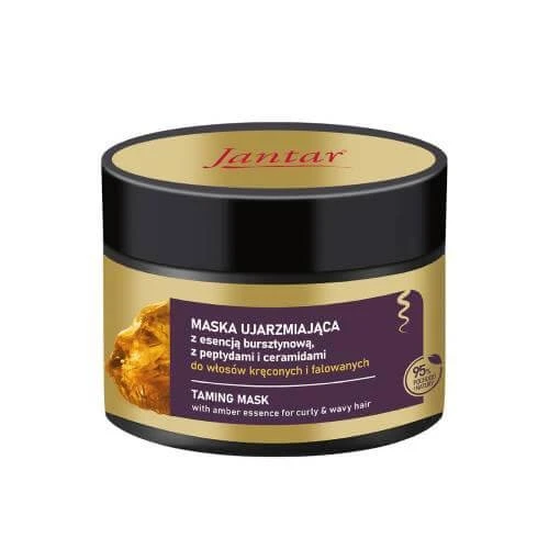 FARMONA Jantar bändigende Maske mit Bernstein-Essenz, Peptiden und Ceramiden sowie Macadamiaöl, 200 ml