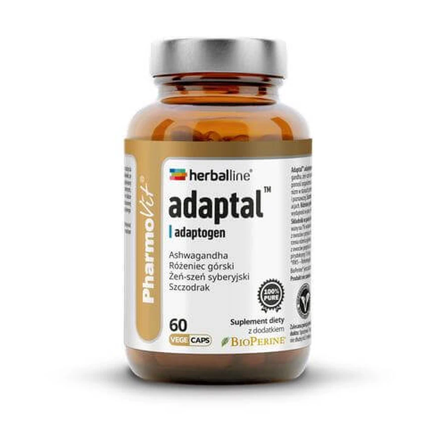 PHARMOVIT Adaptal Adaptogen, 60 capsule