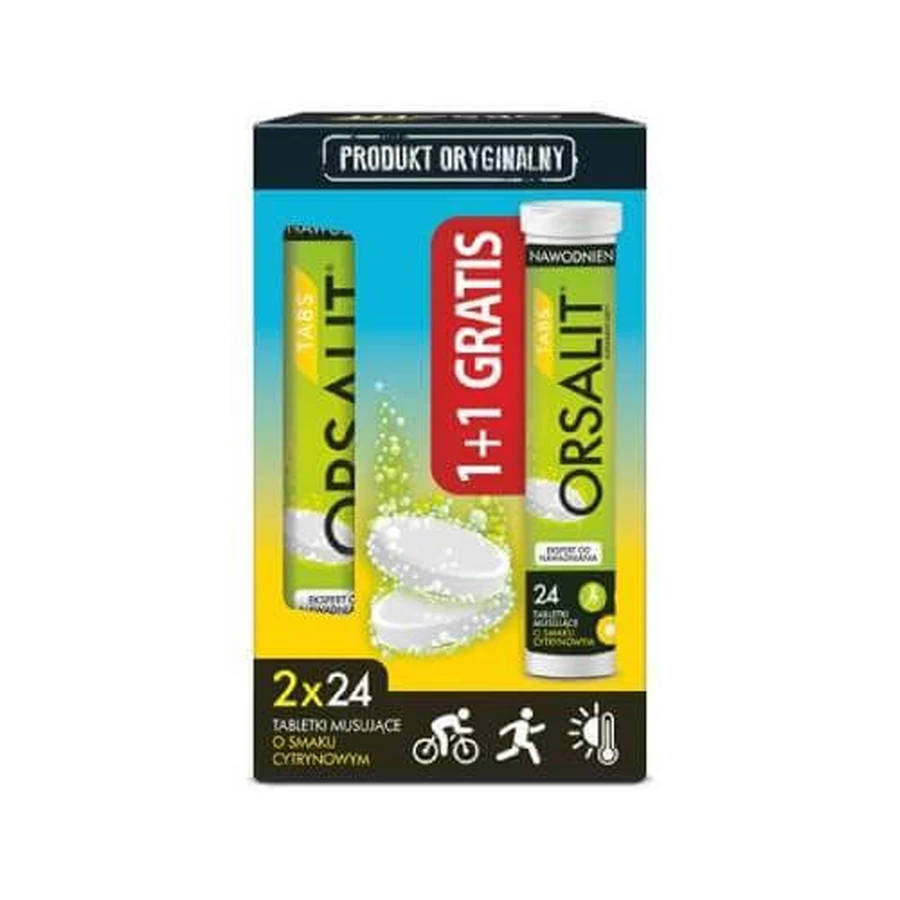 ORSALIT Tabs, 2x 24 compresse effervescenti