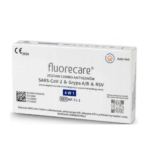FLUORECARE COVID-19 Grippe A+B, RSV Kombitest