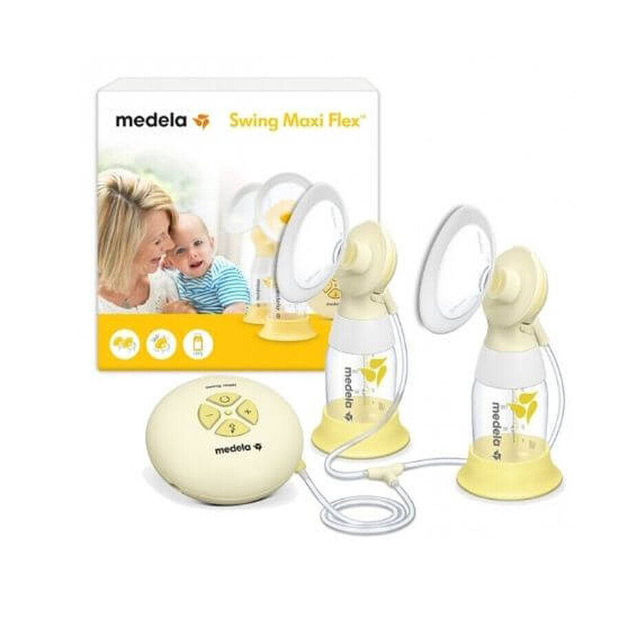 Elektrische Doppel-Milchpumpe, Swing Maxi, 2L, Medela