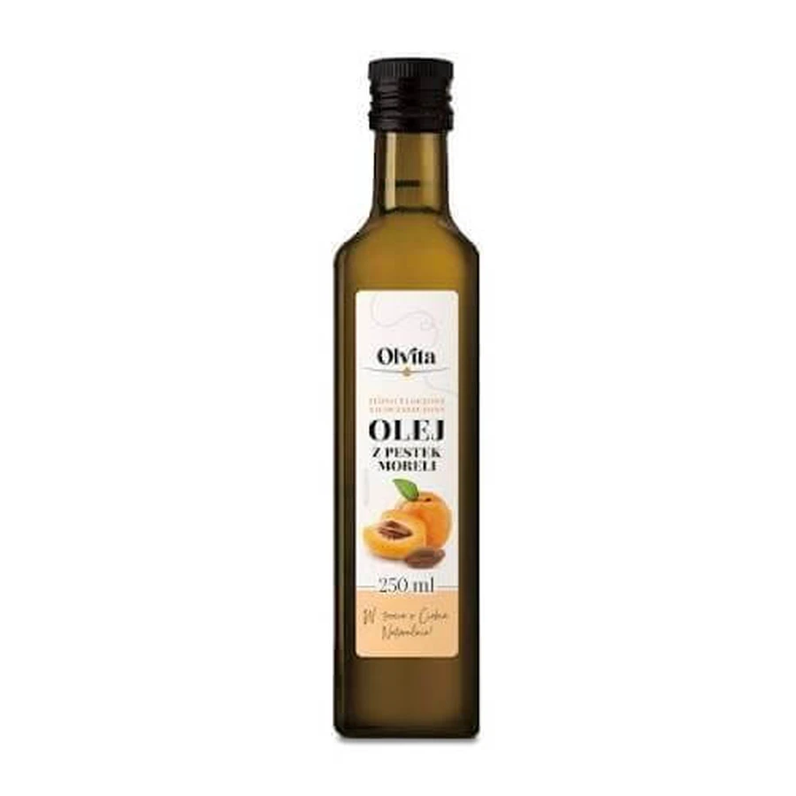 OLVITA Olej z pestek moreli, 250 ml: ceny i cechy