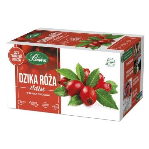 BiFix Classic Hagebuttenfrüchtetee, 20x2,5g