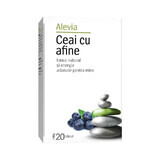 Ceai cu afine, 20 plicuri, Alevia