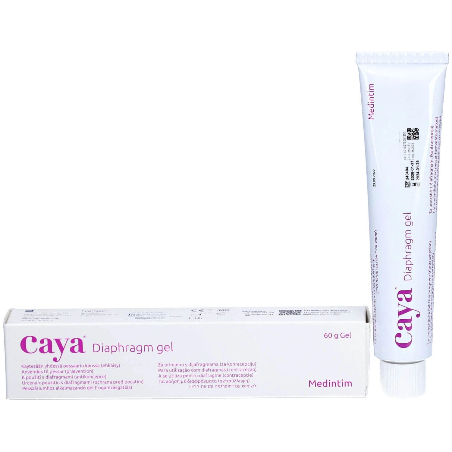 Caya Empfängnisverhütungsgel, 60 g
