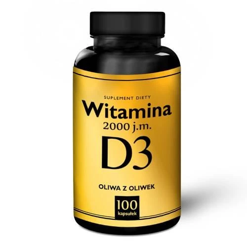 Vitamin D3 2000 IU, 100 Kapseln