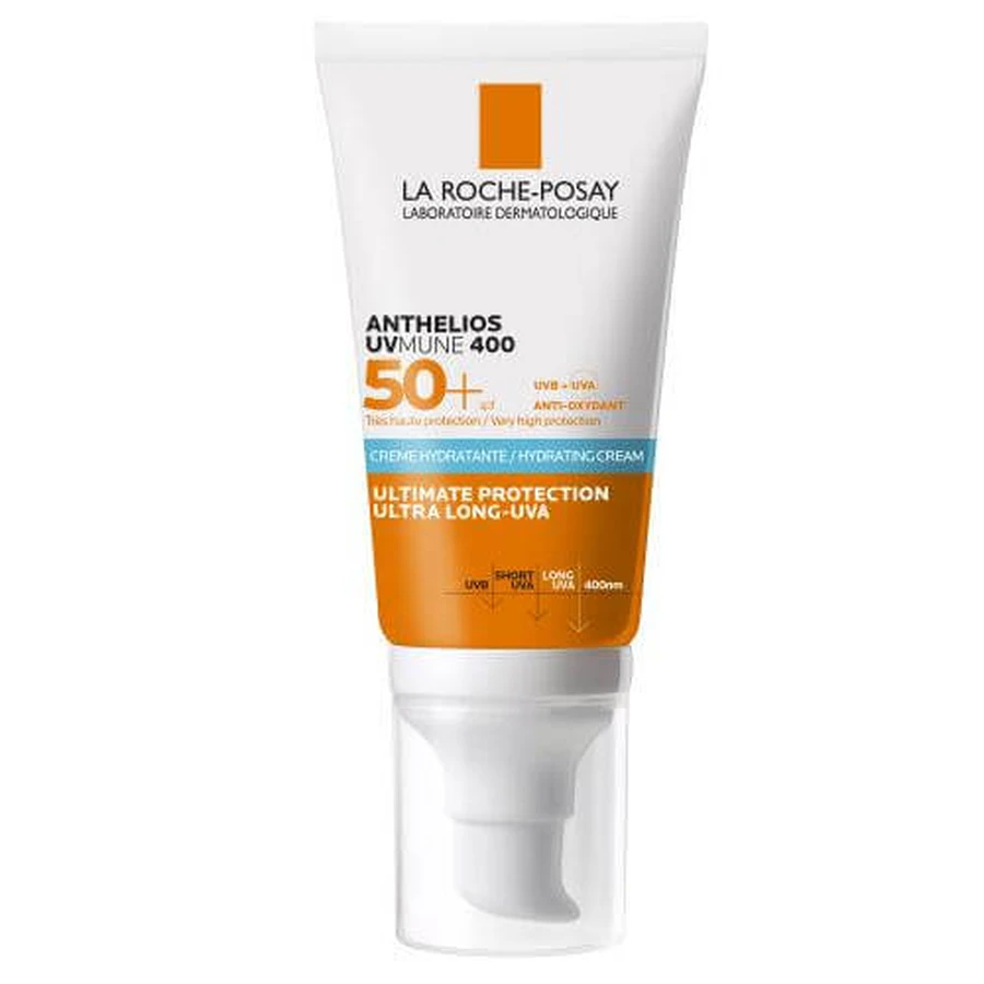 LA ROCHE-POSAY ANTHELIOS Krem nawilżający SPF 50+, 50ml: ceny i cechy