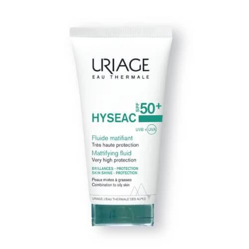 Uriage Hyseac Sonnenschutz Mattierendes Fluid SPF 50+, 50 ml