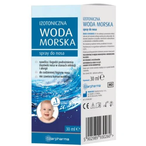 STARPHARMA Isotonisches Meerwasser-Nasenspray, 30ml