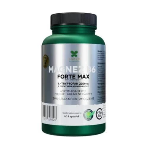 LANCO NUTRITIONS Magnesium B6 Forte Max, 60 Kapseln