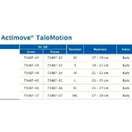 Actimove Professional Line Stabilizator gleznă cu compresie XL drept alb