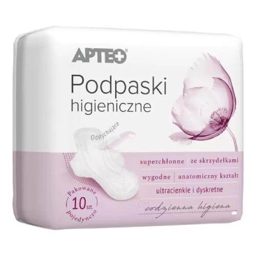 APTEO Ultradünne Damenbinden, 10 Stück