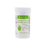 Norsan Omega-3 Vegan avec huile d'algues 1700 mg, 80 gélules