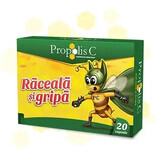 Propolis C, pentru răceala și gripă, 20 capsule, Fiterman Pharma