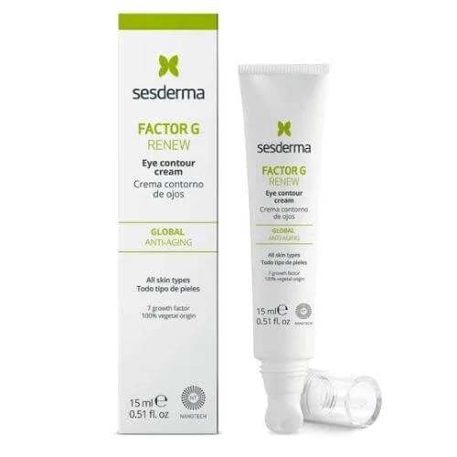 Sesderma Factor G Renew Augencreme mit Peptiden, 15 ml