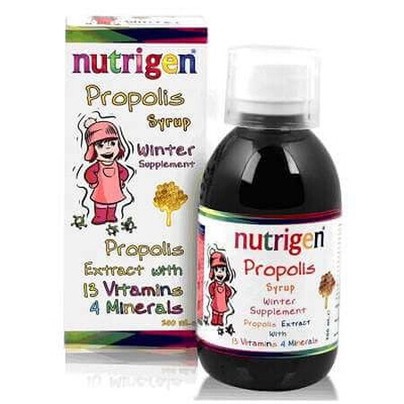 Propolis sirop, +12 luni, 200 ml, Nutrigen