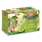 Tè allo zenzero e limoni verdi, 20 bustine, Fares