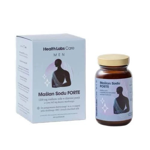 Health Labs Care Men Natriumbutyrat Forte, 60 Kapseln