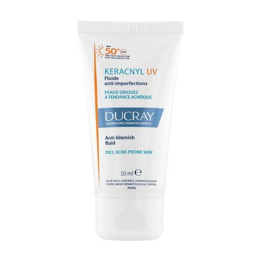 DUCRAY KERACNYL Fluid UV împotriva imperfecțiunilor SPF50+ 50ml