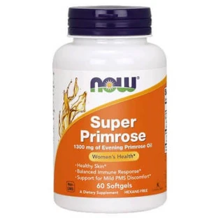 Now Foods Evening Primrose Seed Oil, 60 capsules