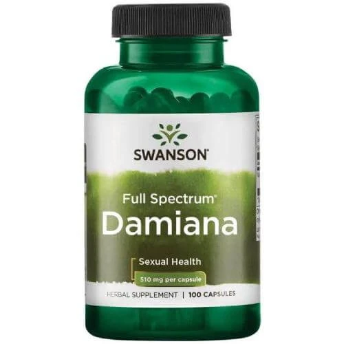 SWANSON Damiana 510mg - 100 Kapseln