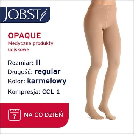 Colanți de compresie JOBST OPAQUE CCL1 caramel, mărimea 2 ZP