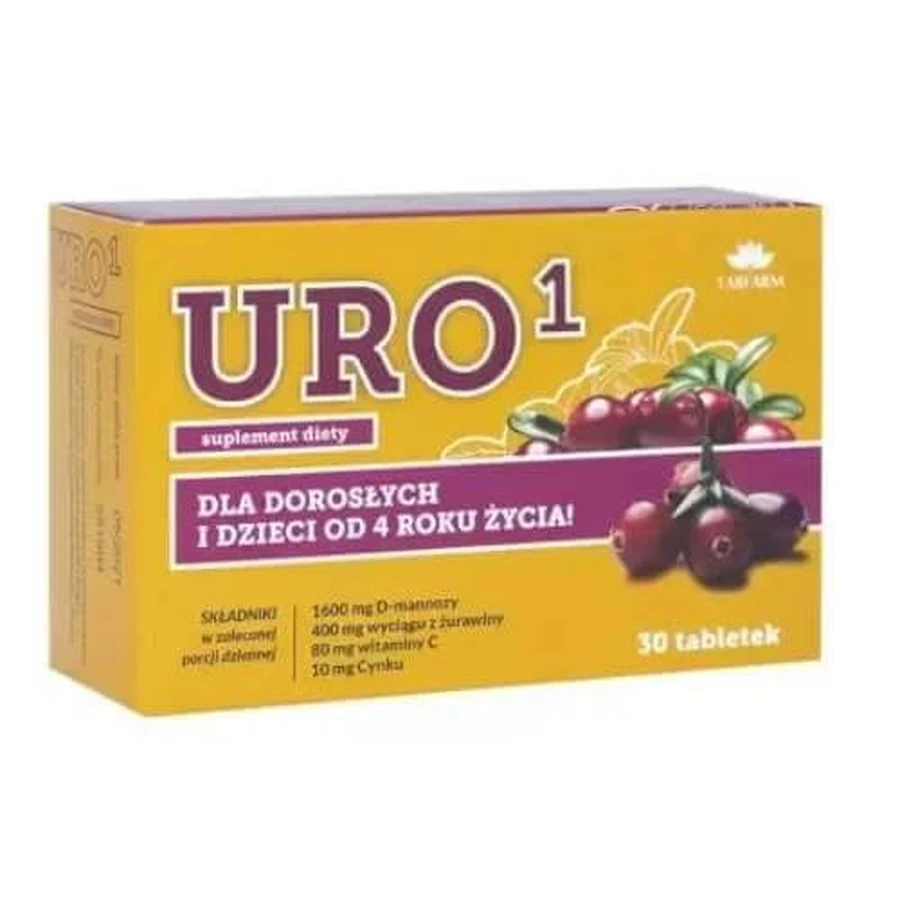 URO 1, 30 tablets Tabfarm
