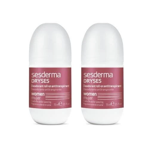 Sesderma Dryses Antitranspirant Deodorant für Frauen, 2 x 75 ml