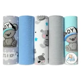 EGA KIDS Scutece de flanel 70x80cm set nr. 2 (7053), 5 buc